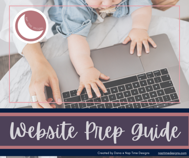 website strategy prep guide